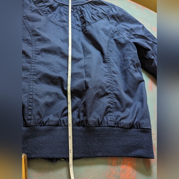💙 ONLY 💙 Blue Bomber Jacket - Picture 7 of 8